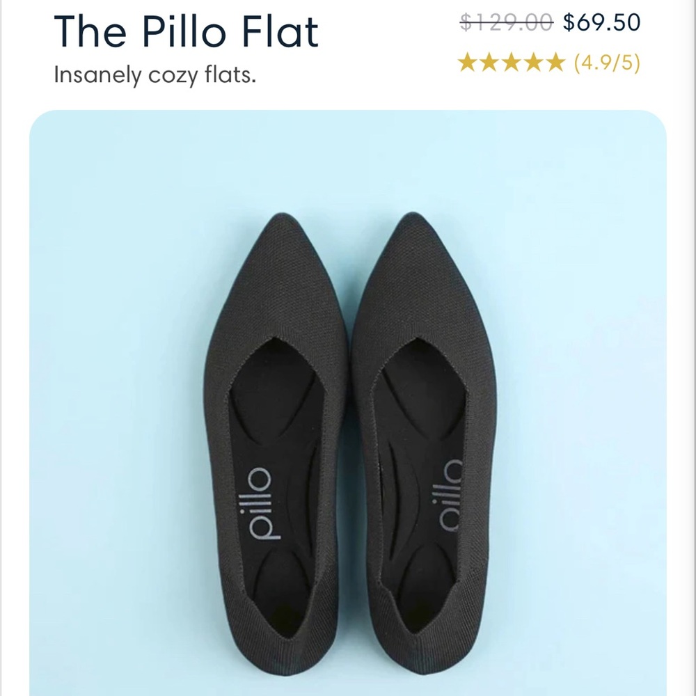 Pillo flats. New in box!